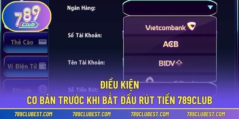 Chuẩn bị điều kiện đúng giúp yêu cầu rút tiền 789club nhanh hơn