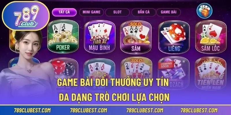 Game bài đổi thưởng uy tín