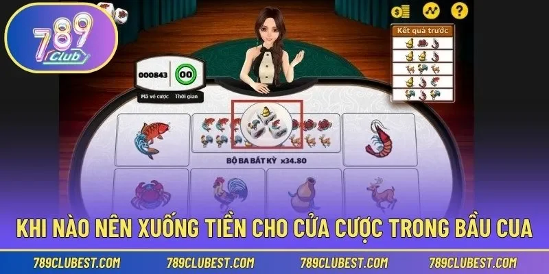 Nên cân nhắc trước khi xuống tiền từng cửa Bầu cua