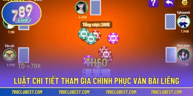 Chi tiết luật tham gia không khó trong ván bài Liêng