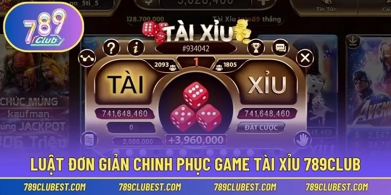Luật đơn giản chinh phục mọi thử thách Sicbo tại 789club