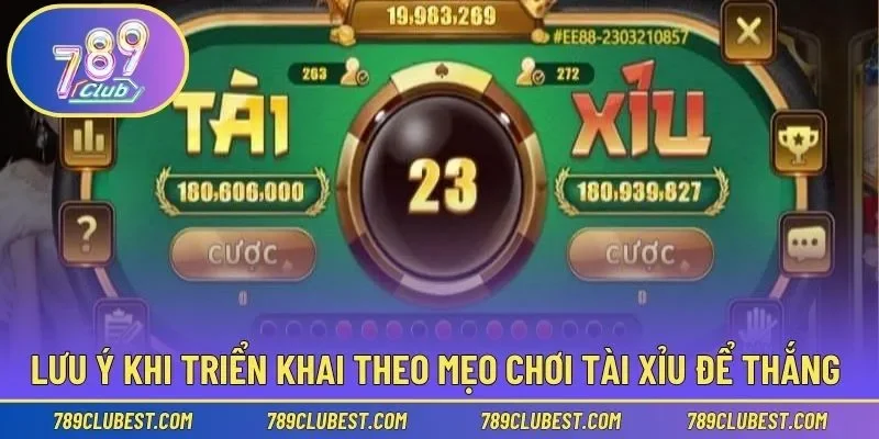 Lưu ý để triển khai hiệu quả từ mẹo tham gia