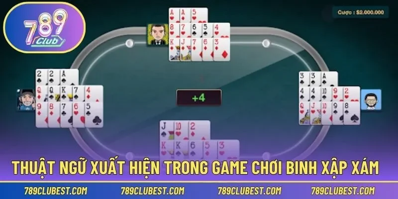 Thuật ngữ xuất hiện trong từng ván cược chơi xập xám